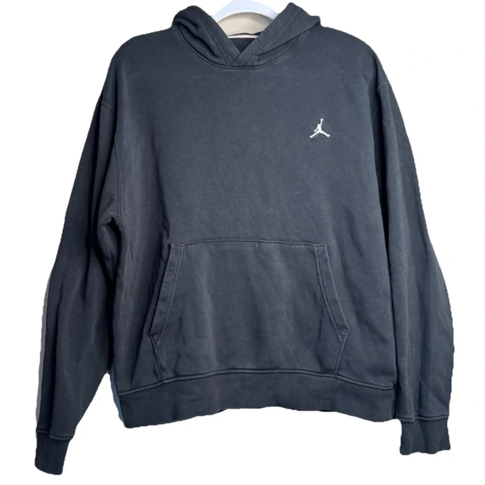 Jordan Brooklyn Fleece Men's Pullover Hoodie DQ7466-010 Size M Black